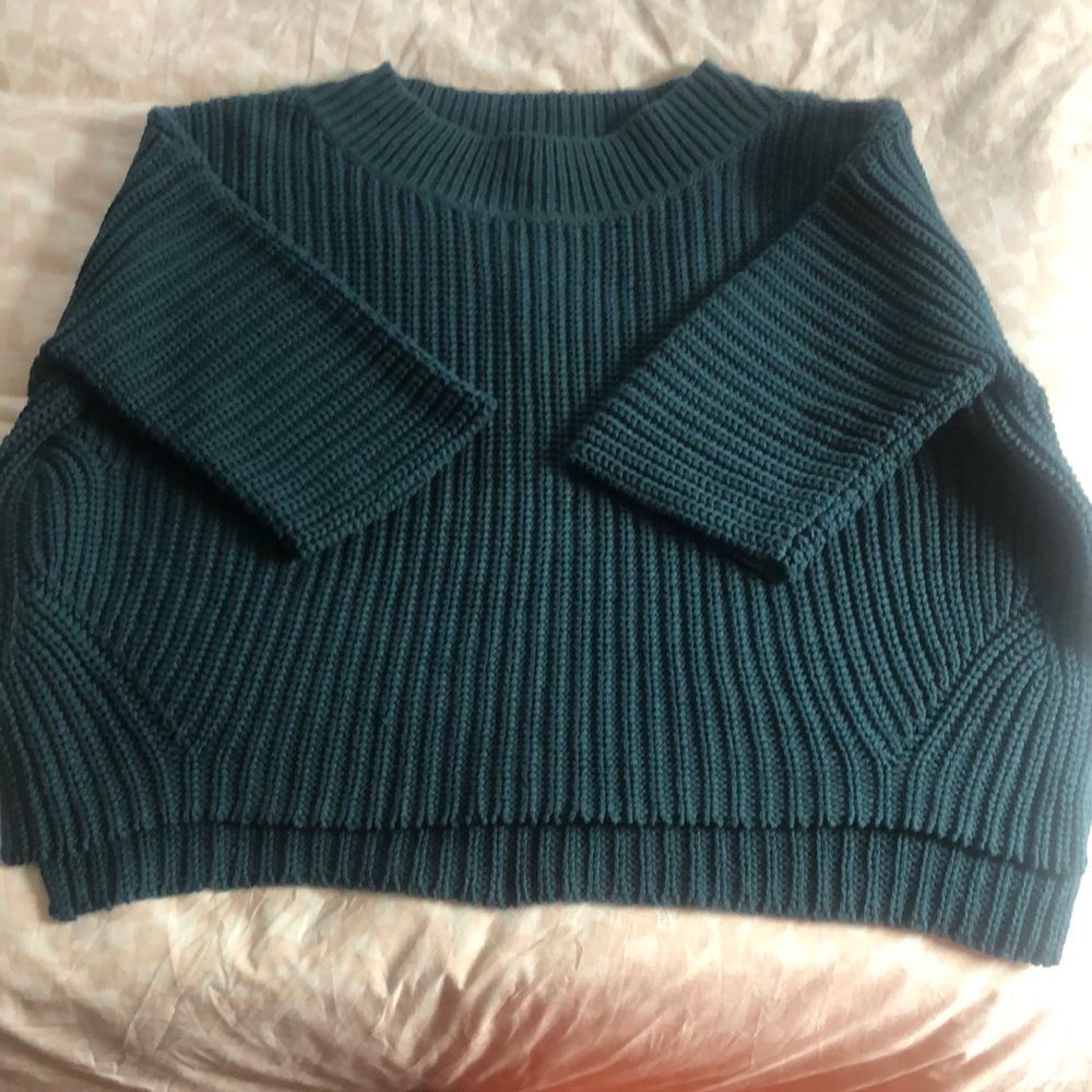 Beautiful cotton blend chunky knit sweater by Free People